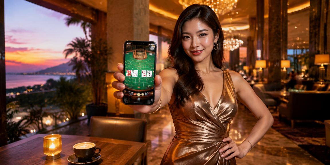 Pemain baccarat dari Pulau Pinang menikmati kasino langsung dengan bonus 1099